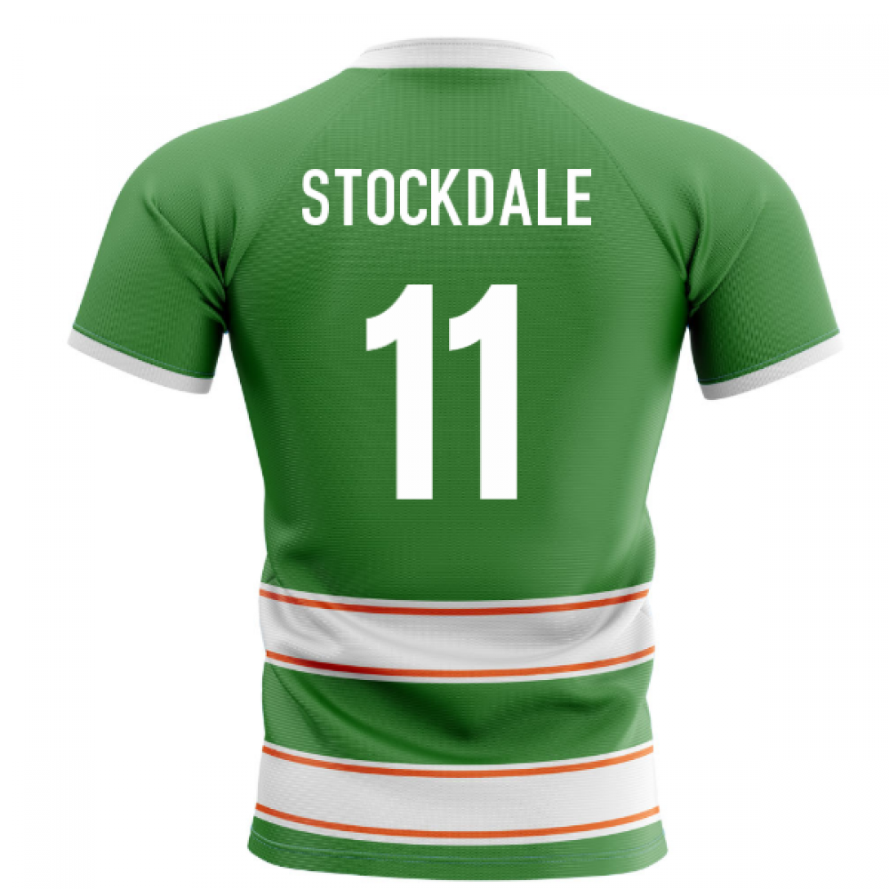 2023-2024 Ireland Home Concept Rugby Shirt (Stockdale 11) Product - Hero Shirts Airo Sportswear   