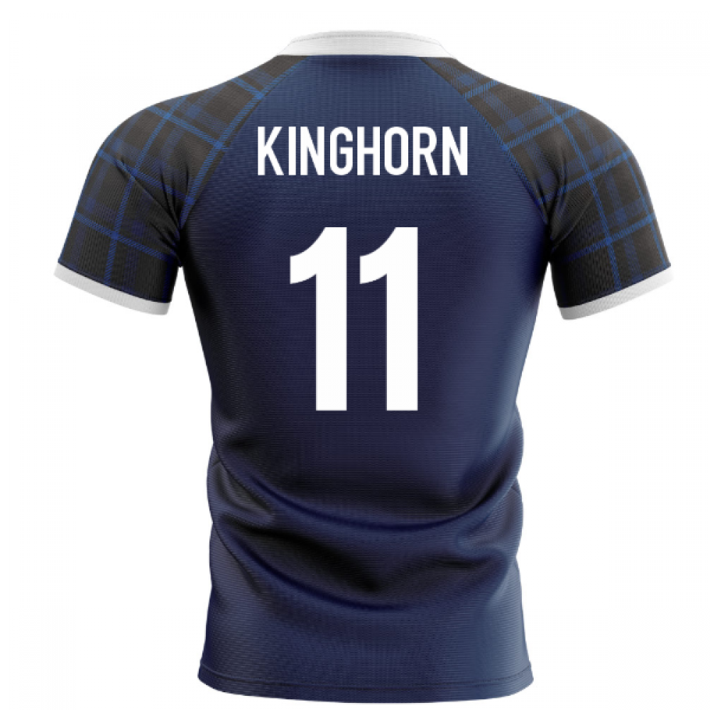 2023-2024 Scotland Home Concept Rugby Shirt (Kinghorn 11) Product - Hero Shirts Airo Sportswear   