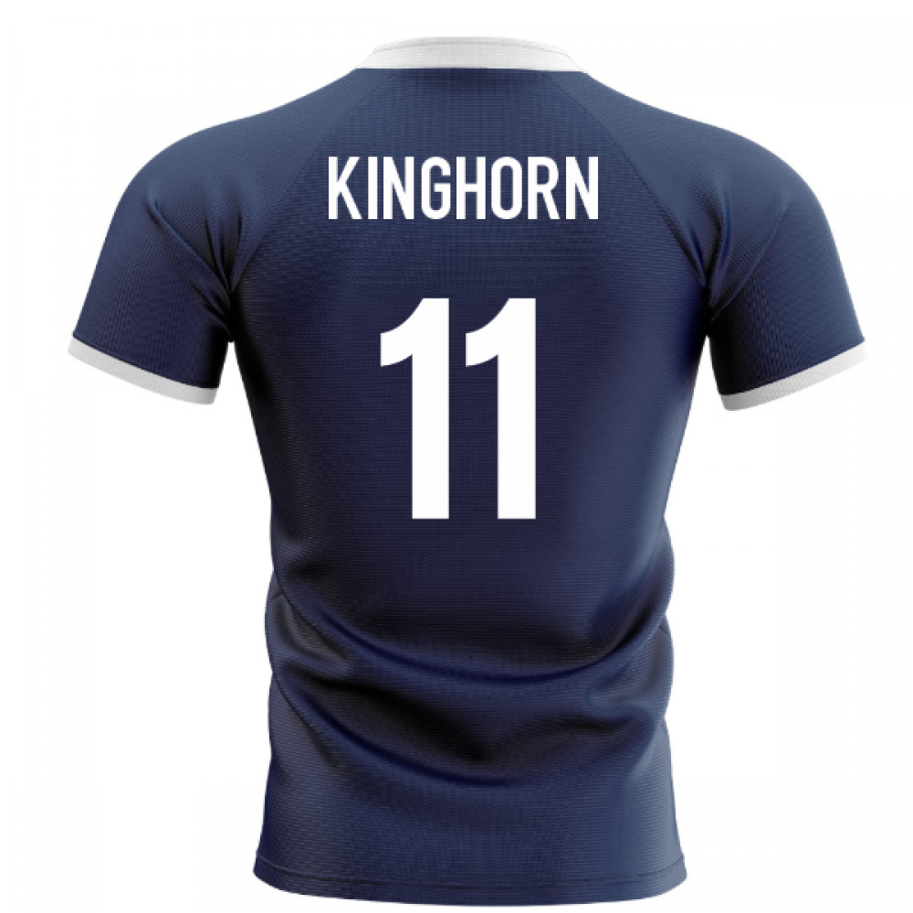 2023-2024 Scotland Flag Concept Rugby Shirt (Kinghorn 11) Product - Hero Shirts Airo Sportswear   