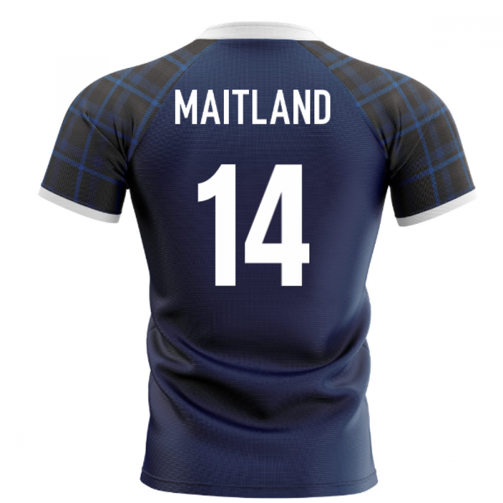 2023-2024 Scotland Home Concept Rugby Shirt (Maitland 14) Product - Hero Shirts Airo Sportswear   
