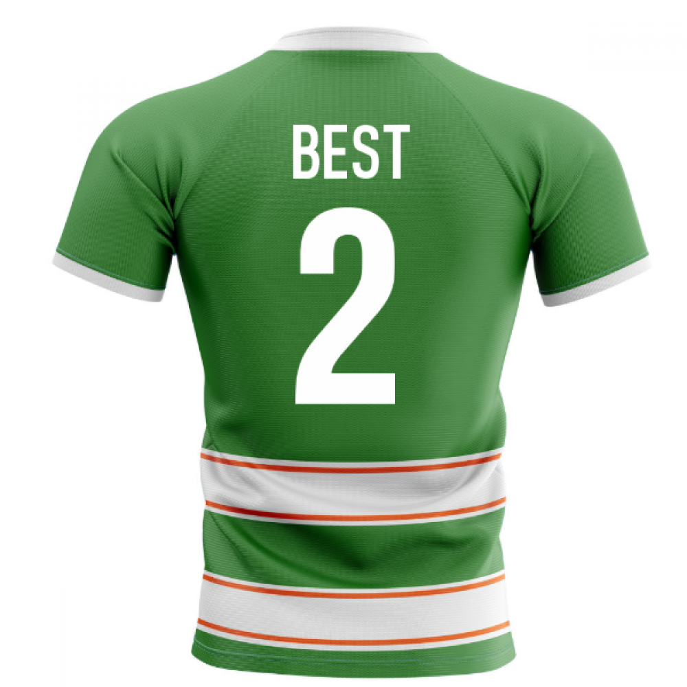 2023-2024 Ireland Home Concept Rugby Shirt (Best 2) Product - Hero Shirts Airo Sportswear   