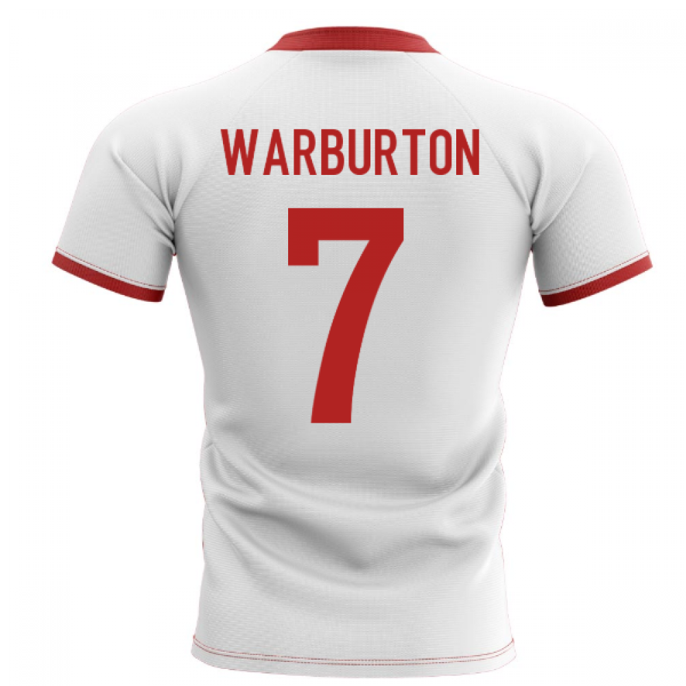 2023-2024 Wales Flag Concept Rugby Shirt (Warburton 7) Product - Hero Shirts Airo Sportswear   