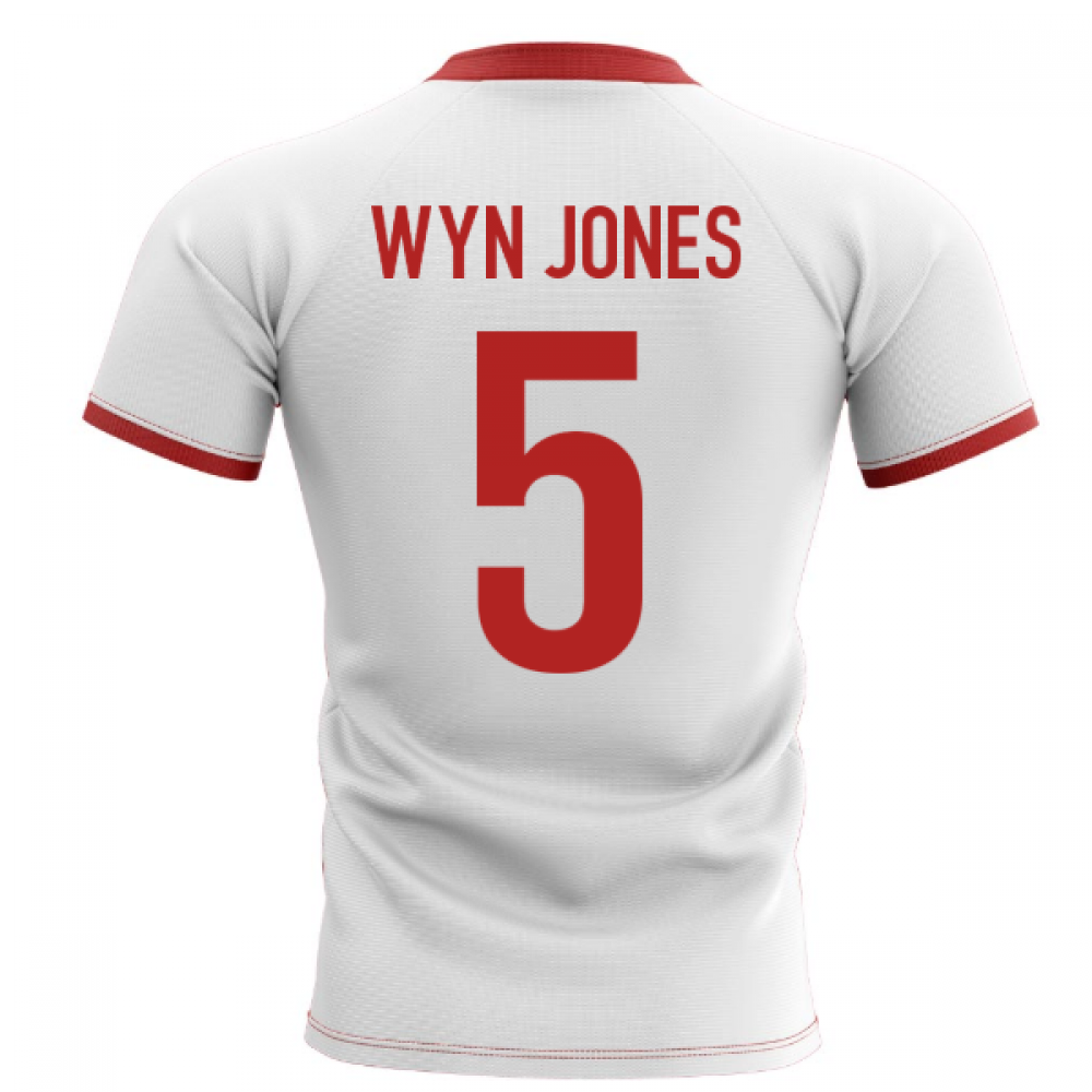 2023-2024 Wales Flag Concept Rugby Shirt (Wyn Jones 5) Product - Hero Shirts Airo Sportswear   
