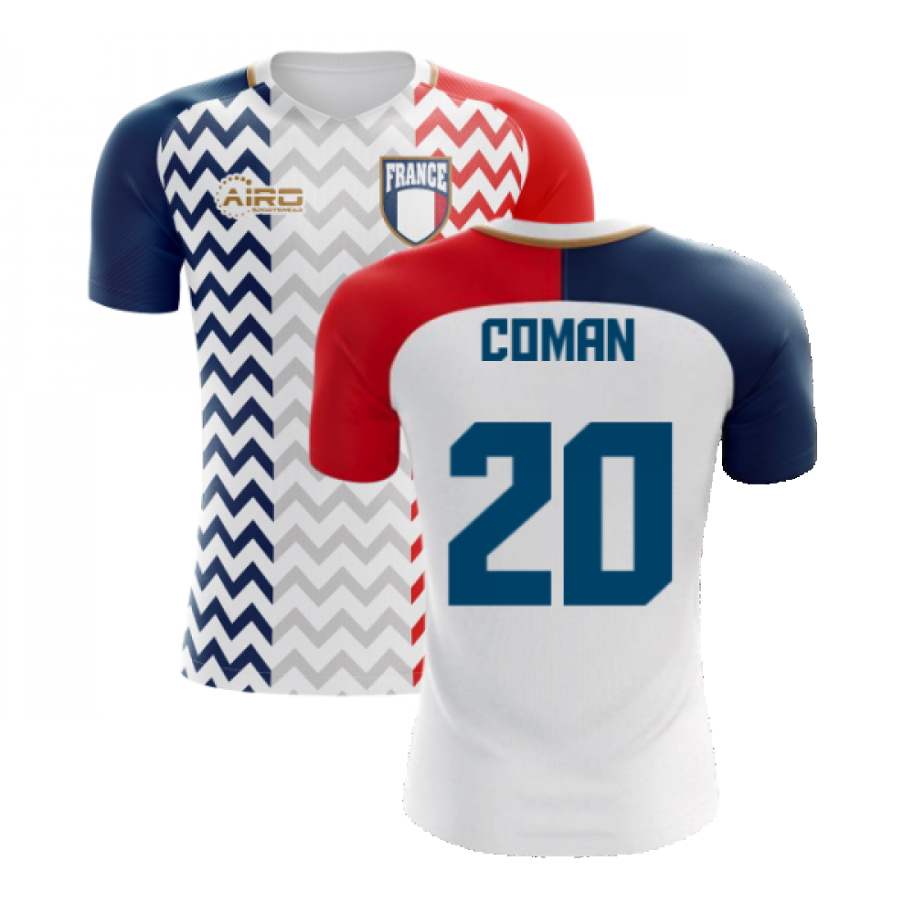 2023-2024 France Away Concept Shirt (Coman 20) Product - Hero Shirts Airo Sportswear   