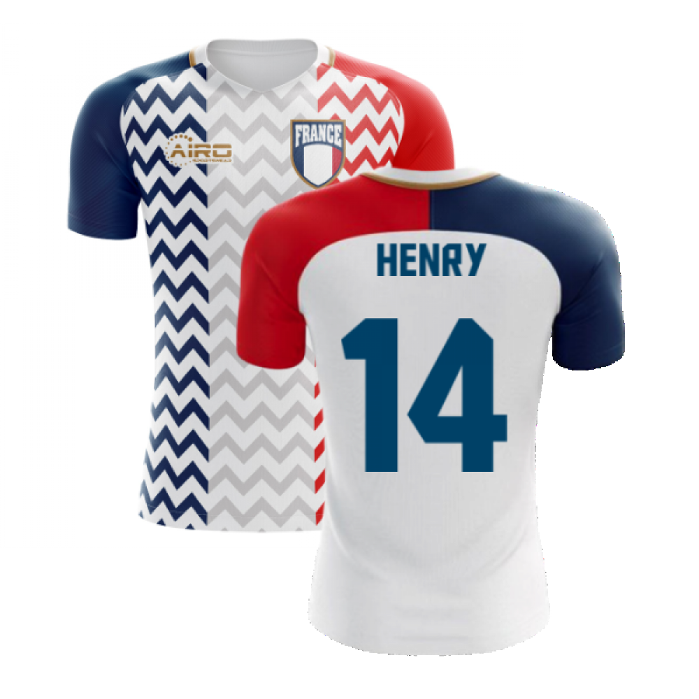 2023-2024 France Away Concept Shirt (Henry 14) Product - Hero Shirts Airo Sportswear   