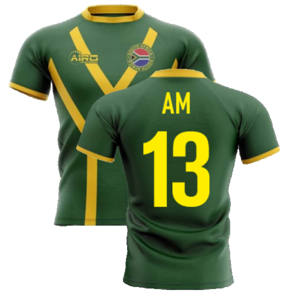 2023-2024 South Africa Springboks Flag Concept Rugby Shirt (Am 13) Product - Hero Shirts Airo Sportswear   