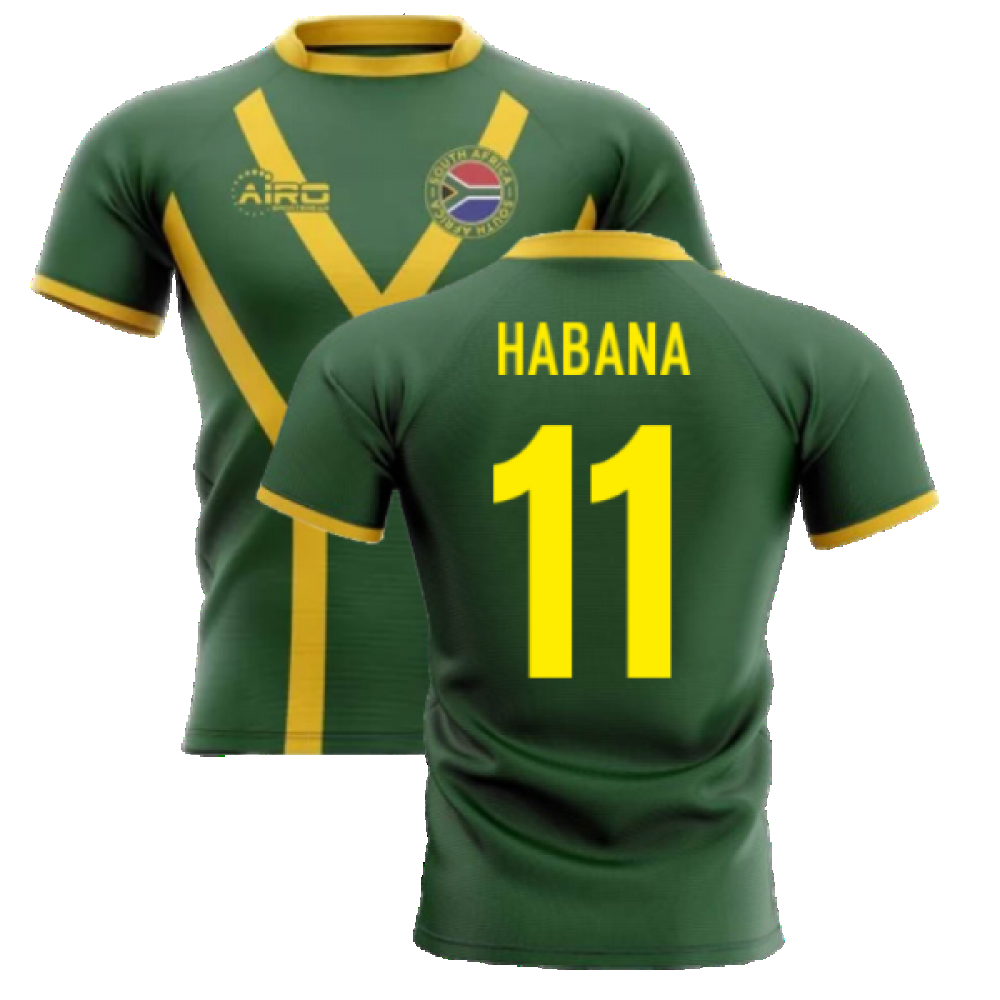 2023-2024 South Africa Springboks Flag Concept Rugby Shirt (Habana 11) Product - Hero Shirts Airo Sportswear   