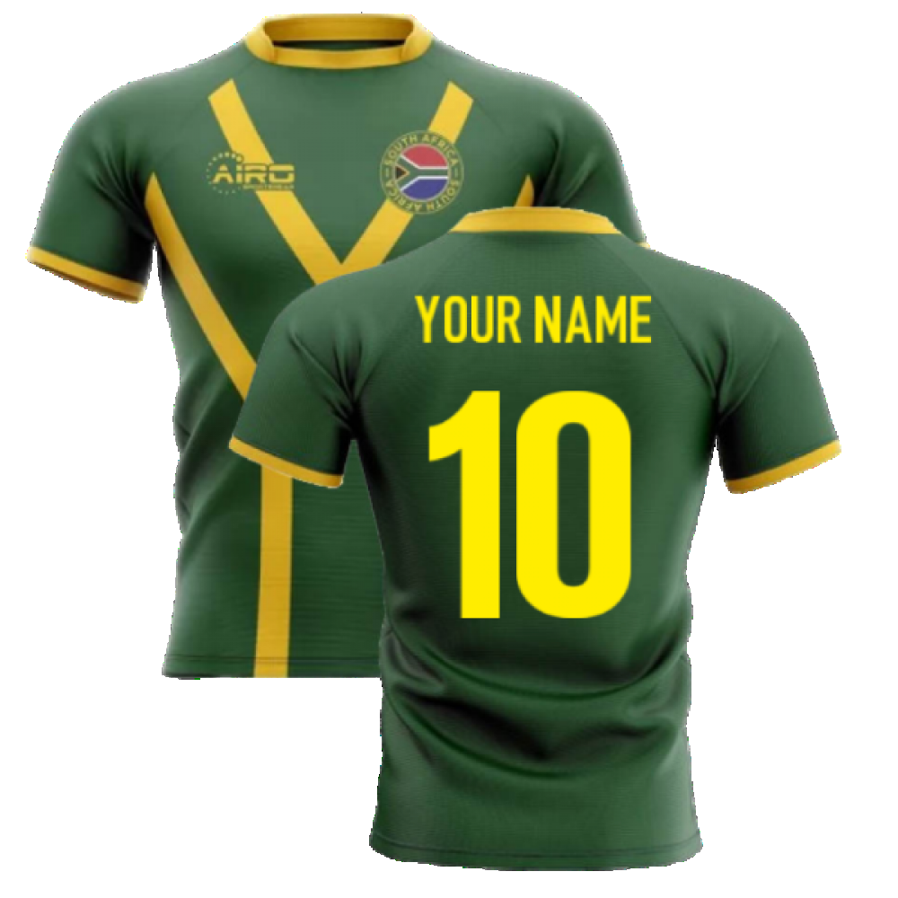 2022-2023 South Africa Springboks Flag Concept Rugby Shirt (Your Name)_0