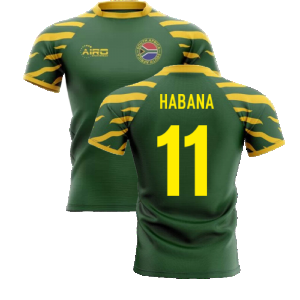 2023-2024 South Africa Springboks Home Concept Rugby Shirt (Habana 11) Product - Hero Shirts Airo Sportswear   