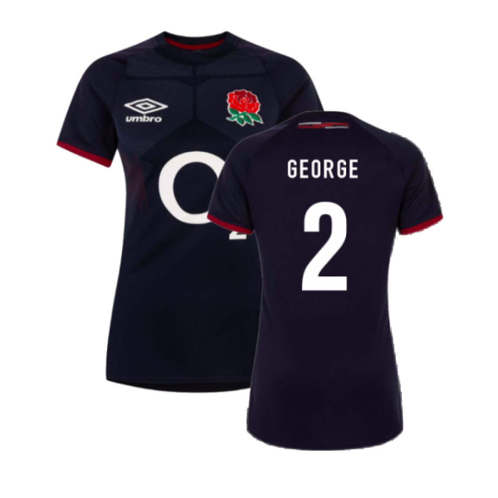2023-2024 England Rugby Alternate Shirt (Ladies) (George 2) Product - Hero Shirts Umbro   
