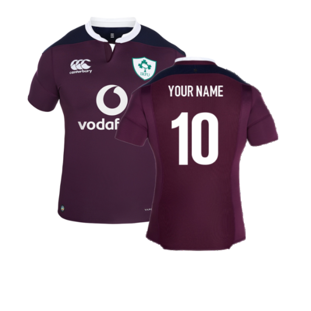 2016-2017 Ireland Alternate Test Rugby Shirt (Your Name) Product - Hero Shirts Canterbury   