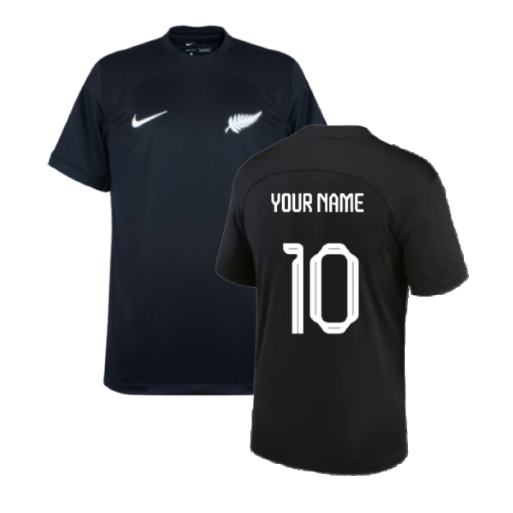 2022-2023 New Zealand Away Shirt (Your Name) Product - Hero Shirts Nike   