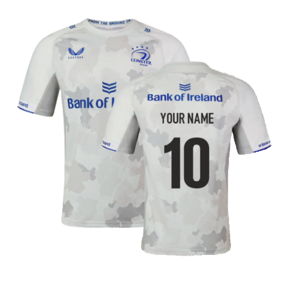 2023-2024 Leinster Rugby Away Jersey (Your Name) Product - Hero Shirts Castore   