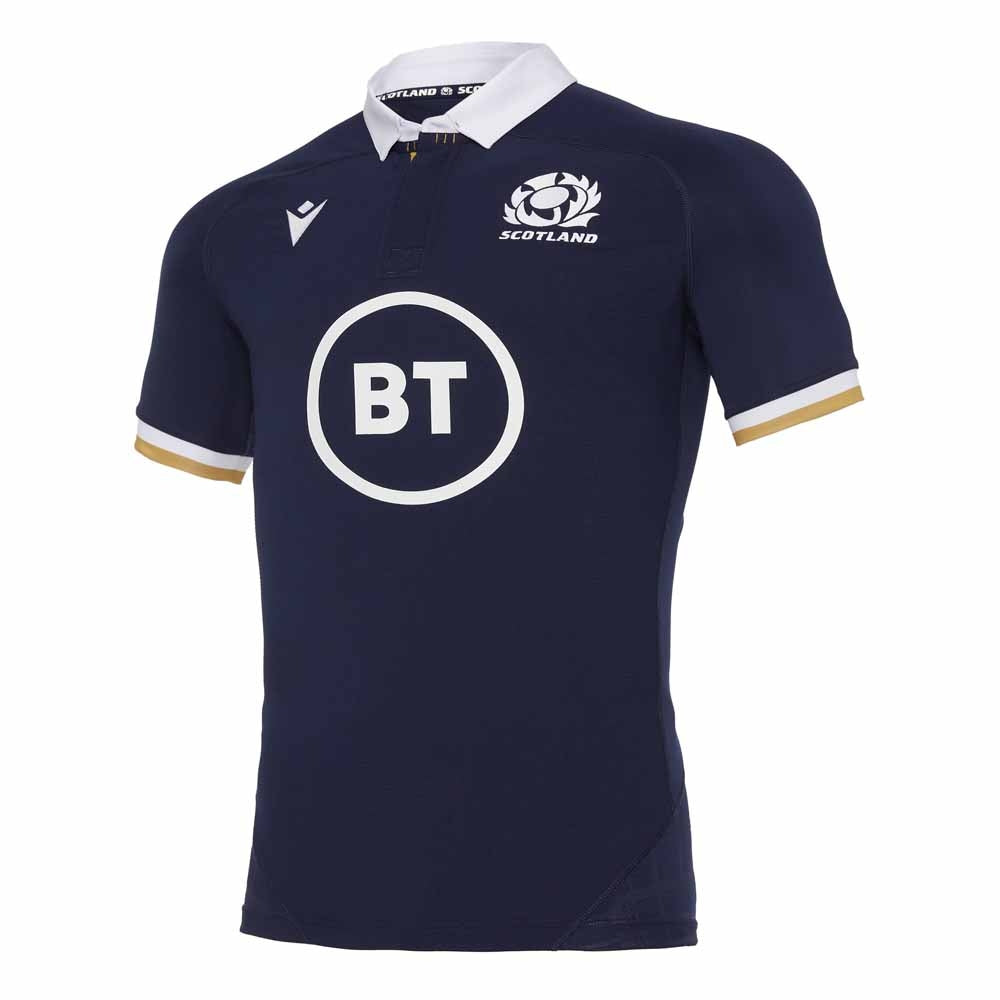 2020-2021 Scotland Home Pro Body Fit Shirt Product - Football Shirts Macron   