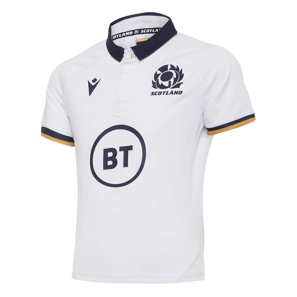 2020-2021 Scotland Away Rugby Shirt (Kids) Product - Football Shirts Macron   
