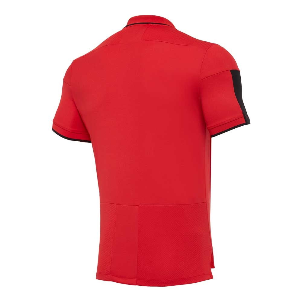 2020-2021 Wales Travel Tech Polo Shirt (Red)_1