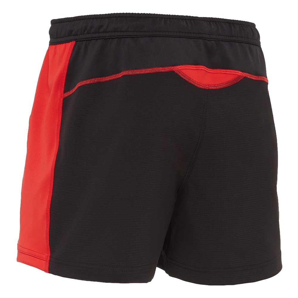 2020-2021 Wales Rugby Training Shorts (Black) Product - Shorts Macron   
