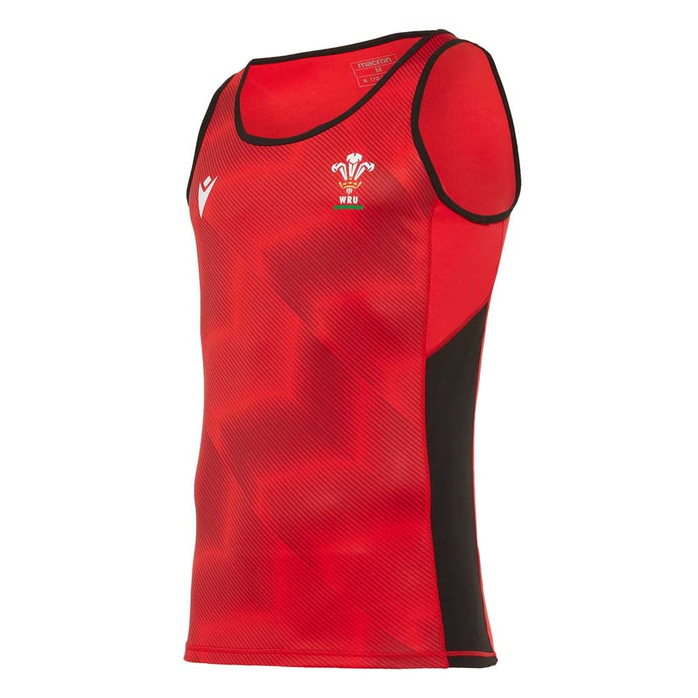 2020-2021 Wales Poly Dry Singlet (Red) Product - General Macron   