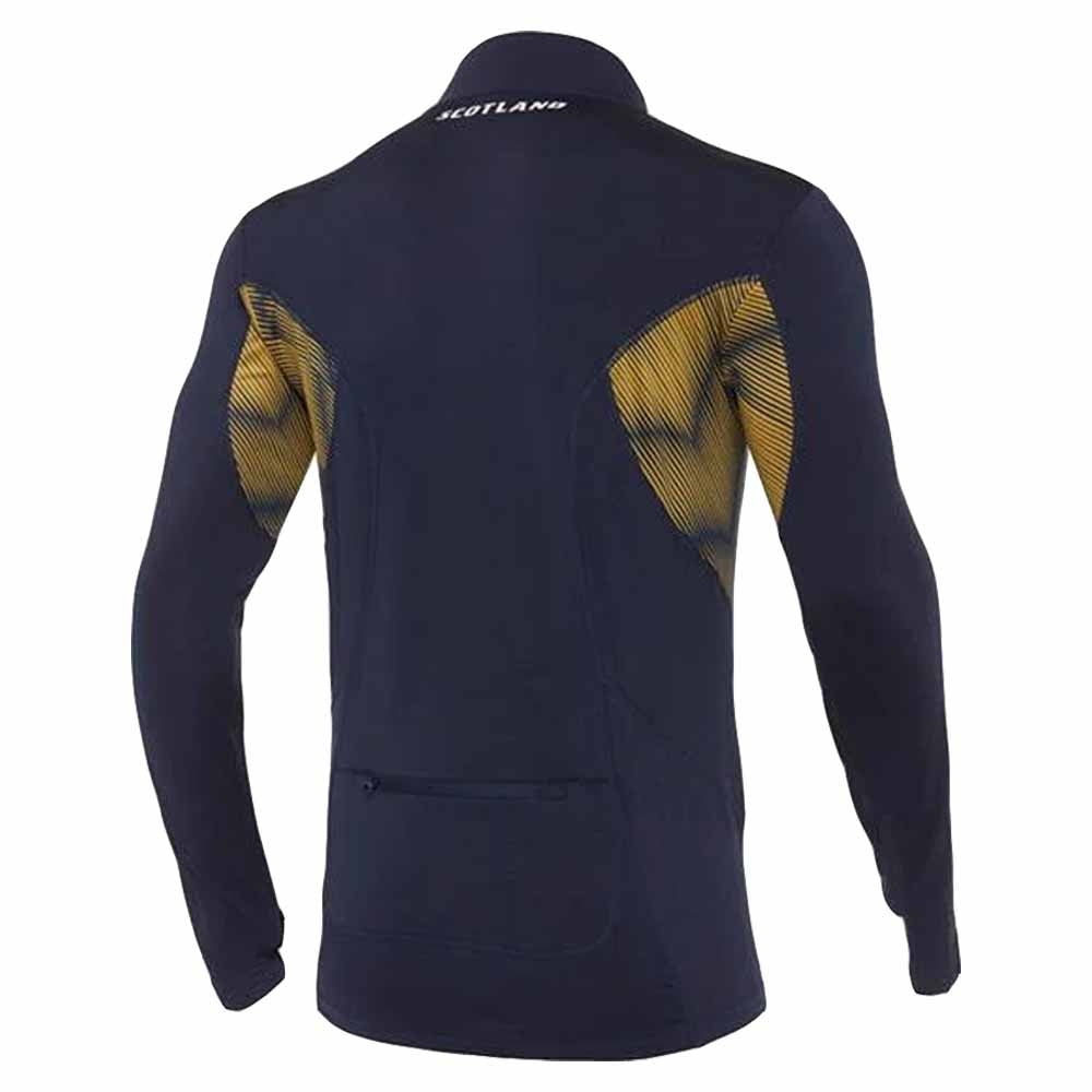 2020-2021 Scotland Half Zip Performance Softshell (Navy)
