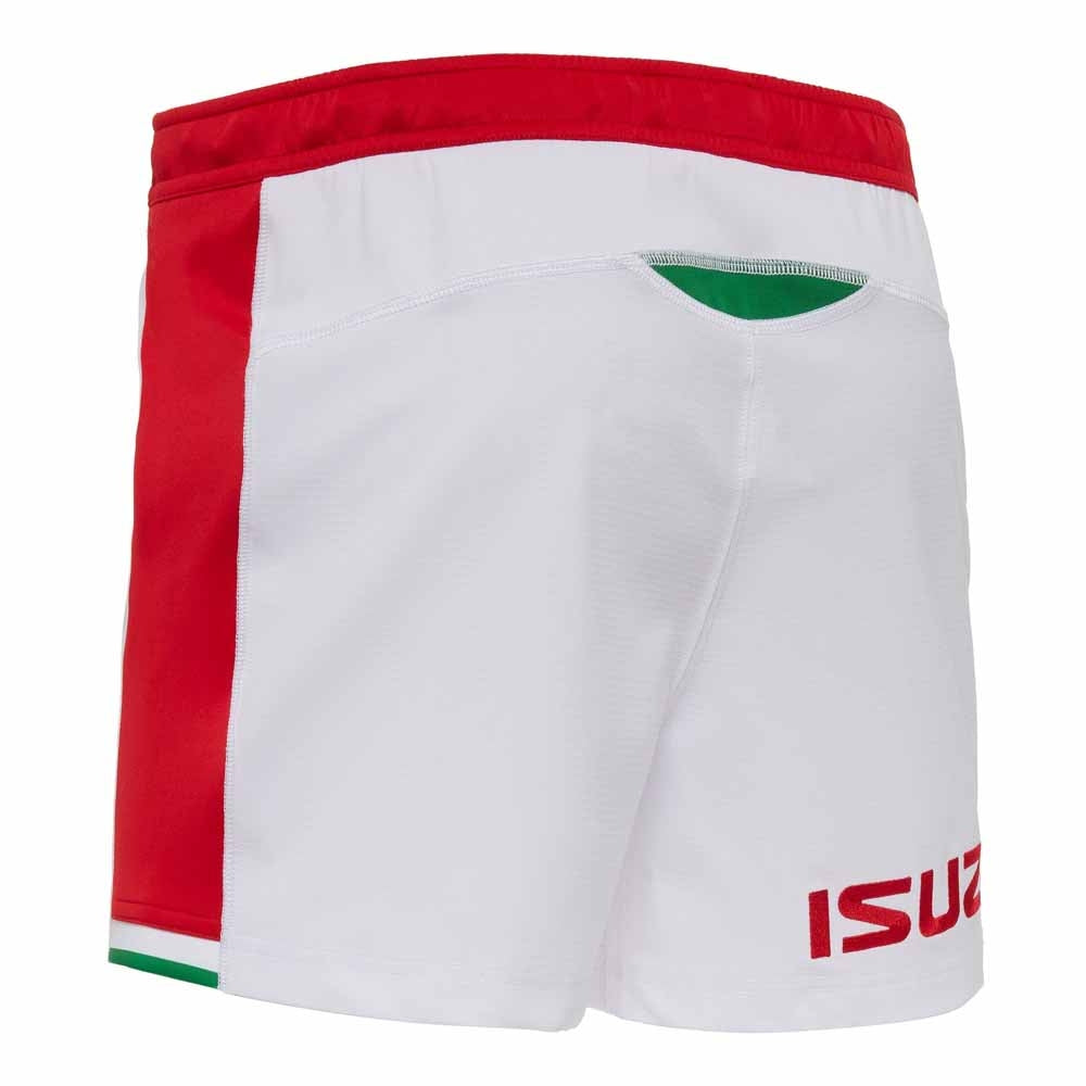 2020-2021 Wales Home Rugby Shorts Product - Shorts Macron   