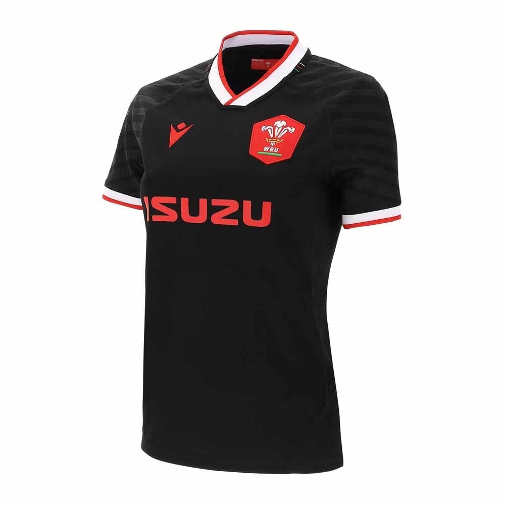 2020-2021 Wales Alternate Poly Replica Rugby Shirt (Womens) Product - Football Shirts Macron   