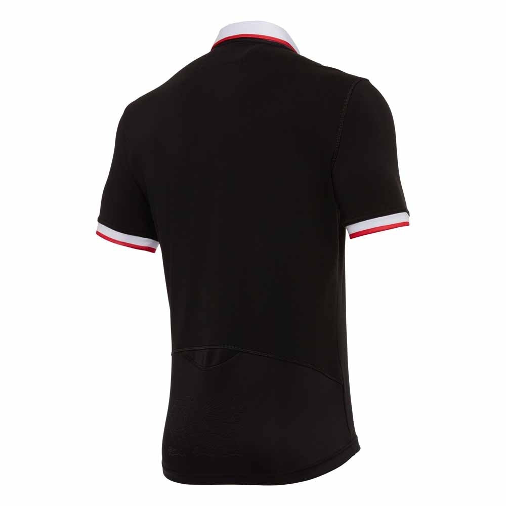 2020-2021 Wales Alternate SS Cotton Rugby Shirt Product - Football Shirts Macron   