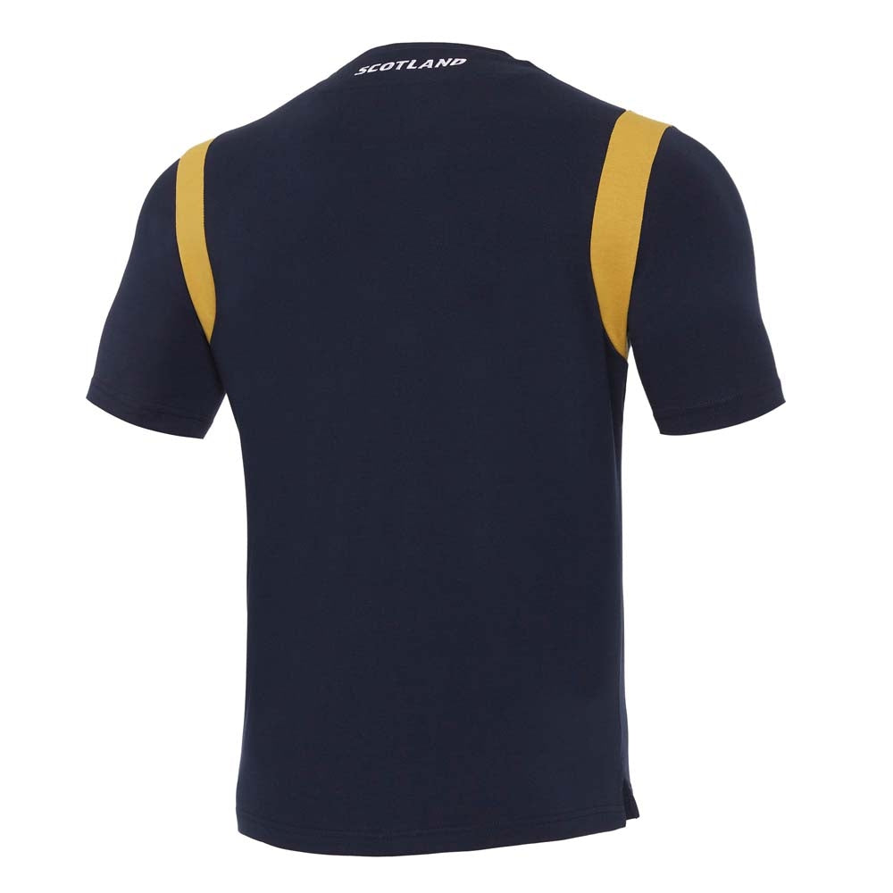 2020-2021 Scotland Official Travel Polycotton Shirt (Navy) Product - Football Shirts Macron   