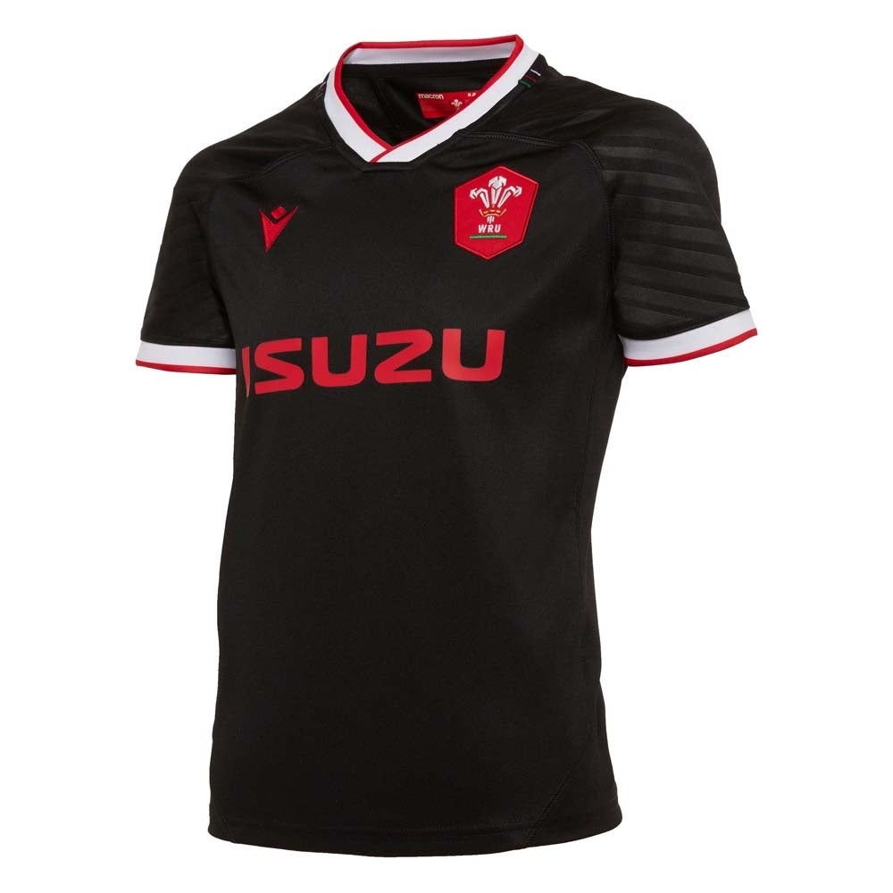 2020-2021 Wales Alternate Poly Rugby Shirt (Kids)_0