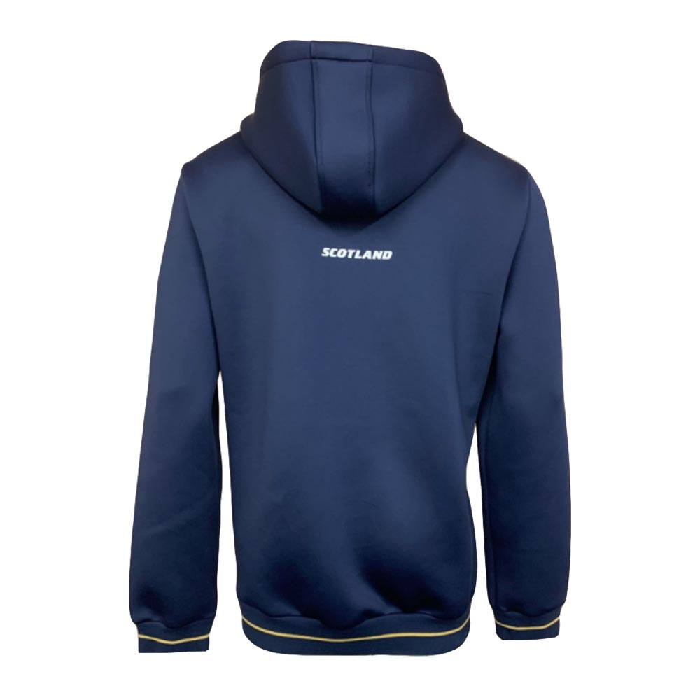 2020-2021 Scotland Heavy Cotton Full Zip Hoody (Navy) Product - Hoodies Macron   