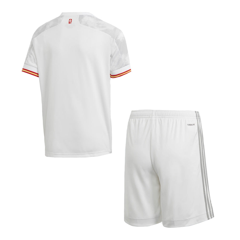 2020-2021 Spain Away Youth Kit (JORDI ALBA 18) Product - Hero Shirts Adidas   