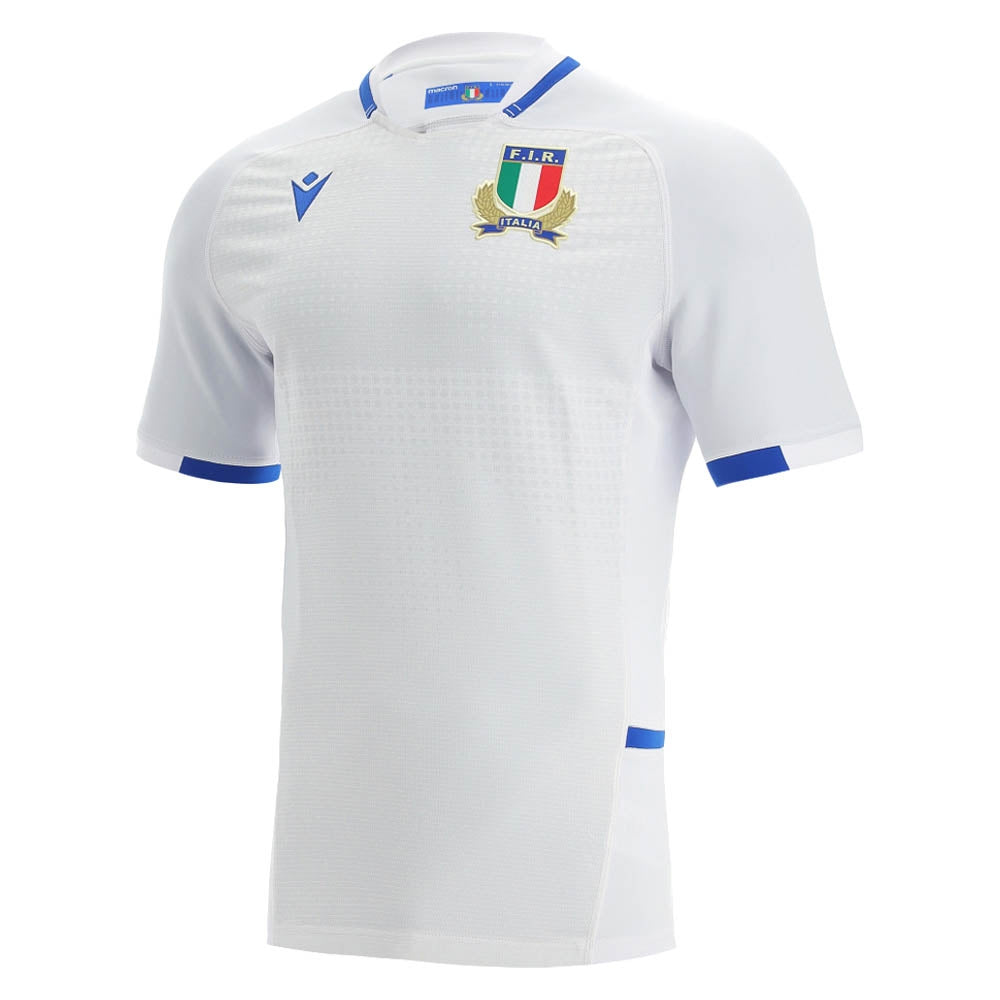 2021-2022 Italy Away Replica Rugby Shirt Product - Football Shirts Macron   