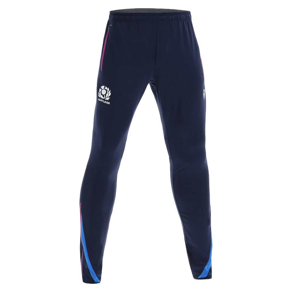 2021-2022 Scotland Fitted Track Pants (Navy) Product - Pants Macron   