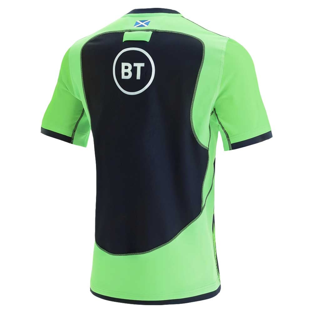 2021-2022 Scotland Rugby Training Jersey (Green) Product - Training Shirts Macron   