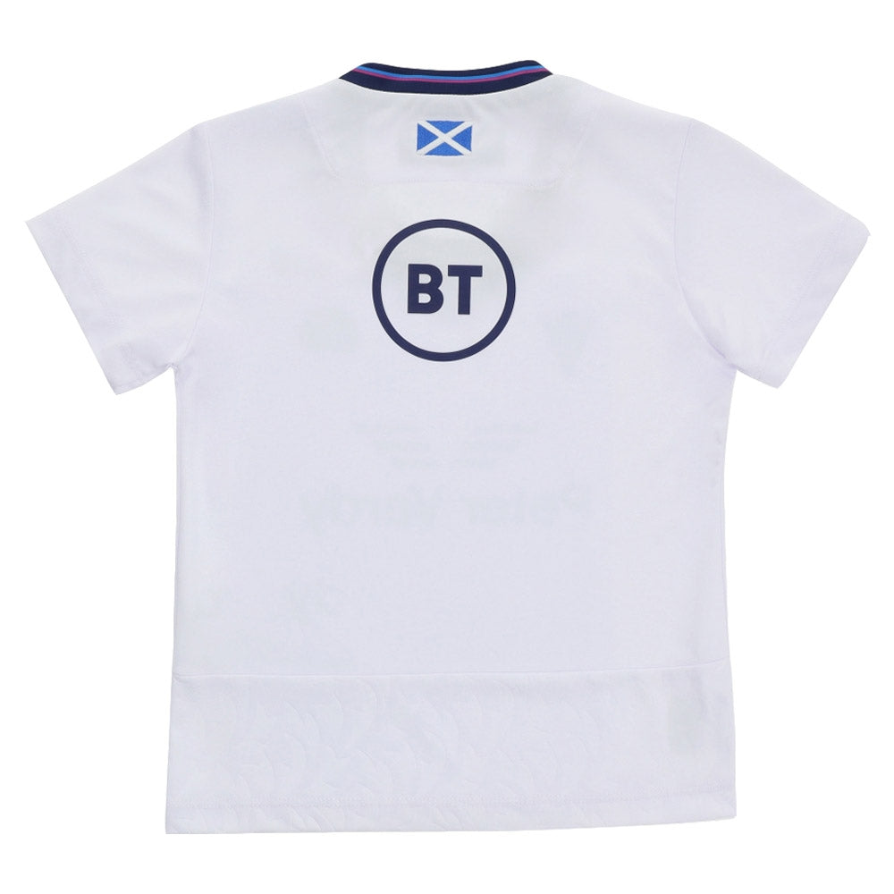 2021-2022 Scotland Away Mini Rugby Shirt Product - Football Shirts Macron   