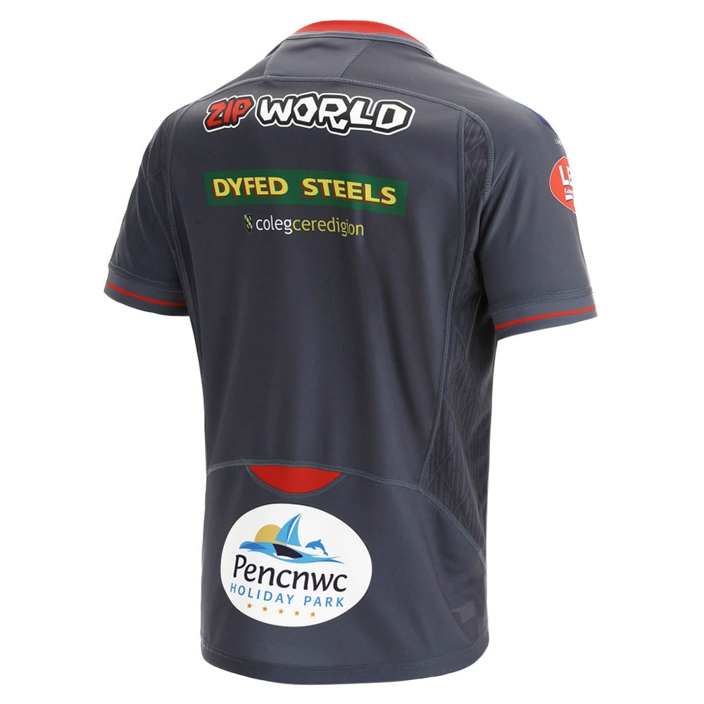 2021-2022 Scarlets Alternative Rugby Shirt Product - Football Shirts Macron   