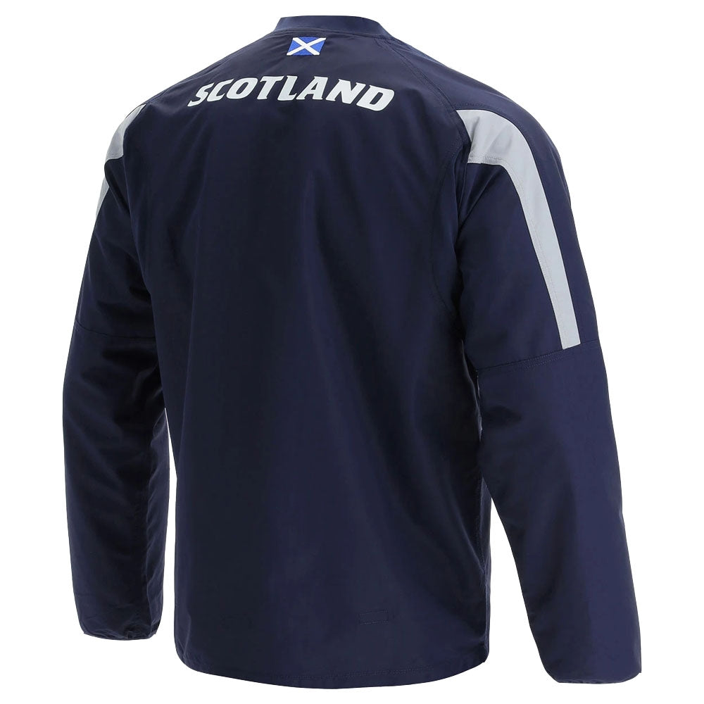 2021-2022 Scotland Rugby Contract Sweatshirt (Navy) Product - Sweat Tops Macron   