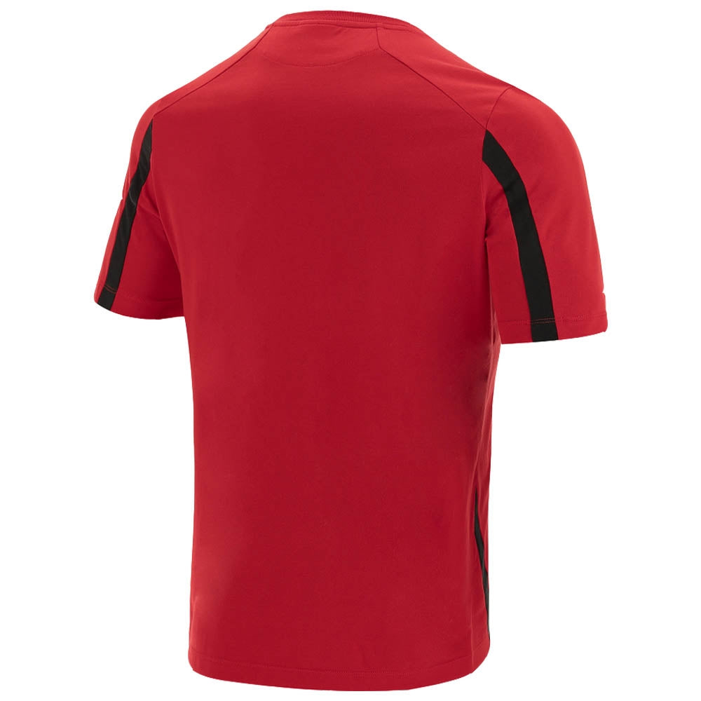 2021-2022 Wales Staff Cottonpoly Shirt (Red)