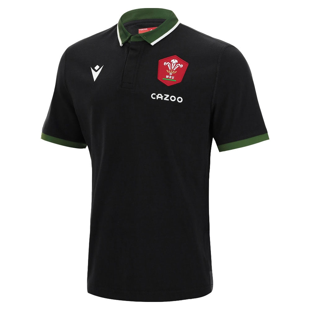2021-2022 Wales Alternate SS Cotton Rugby Shirt_0