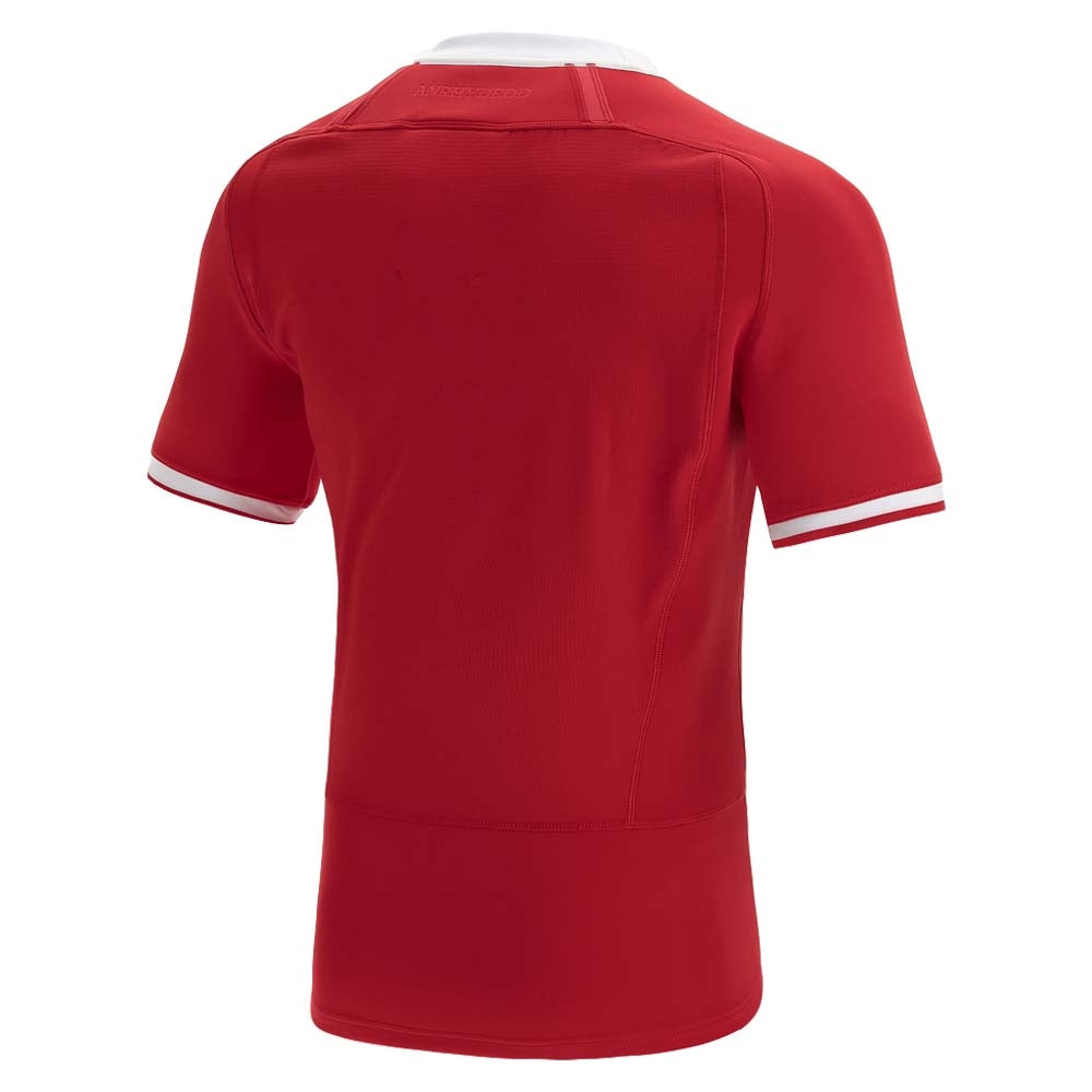 2021-2022 Wales Home Pro Body Fit Shirt Product - Football Shirts Macron   