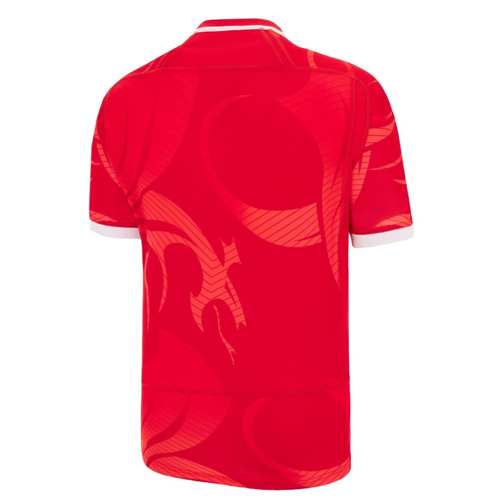 2022 Wales Rugby Commonwealth Games Home Shirt Product - Football Shirts Macron   