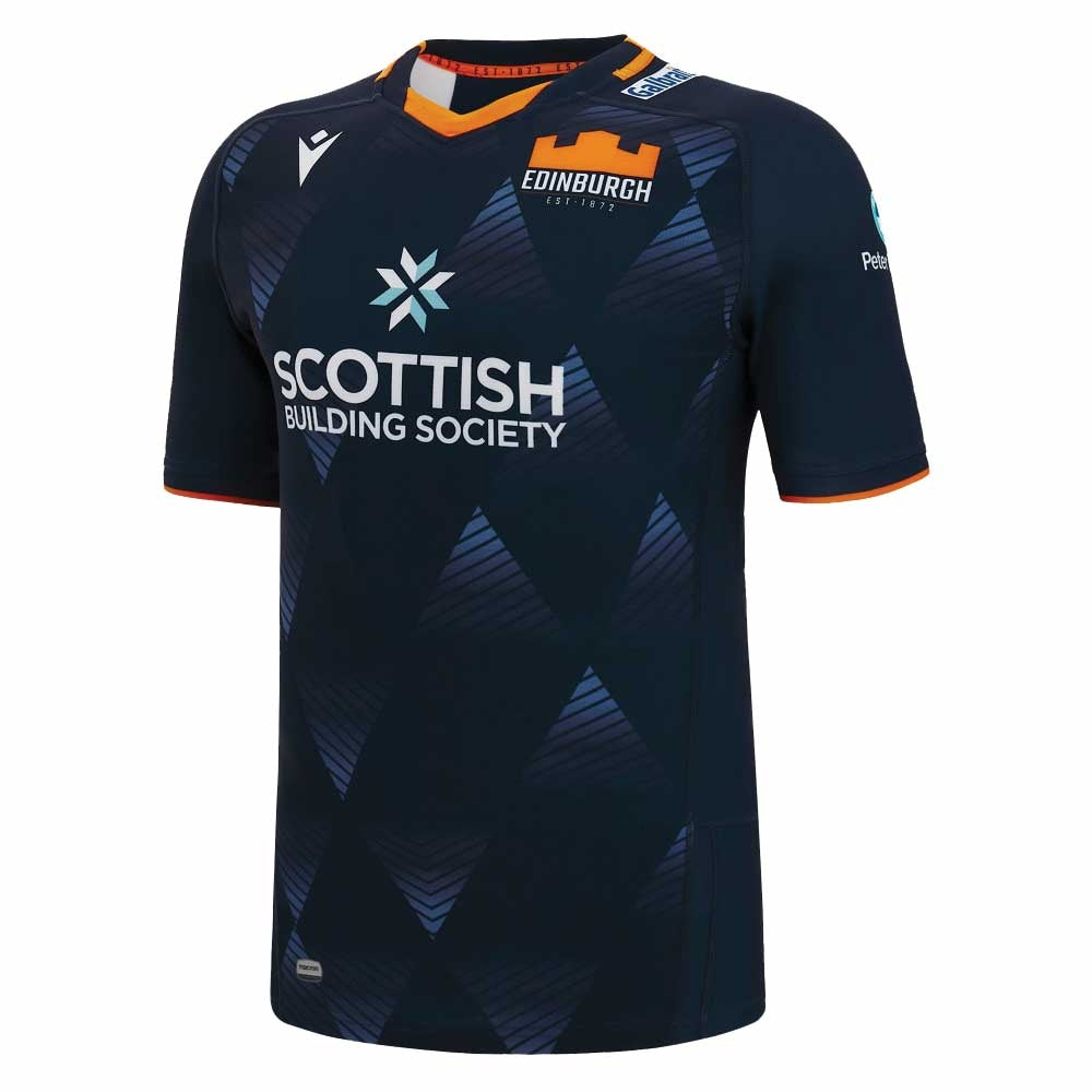2022-2023 Edinburgh Rugby Home Shirt Product - Football Shirts Macron   