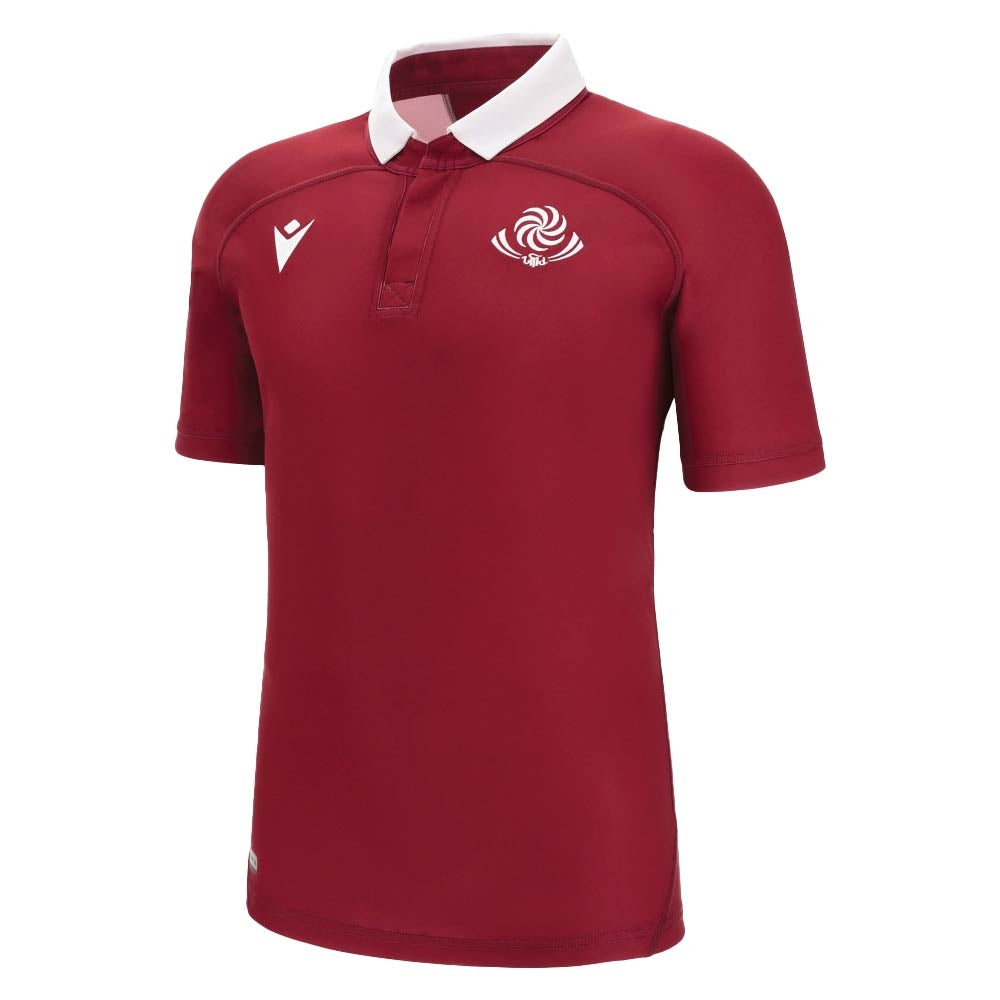 2022-2023 Georgia Rugby Home Shirt (Your Name) Product - Hero Shirts Macron   