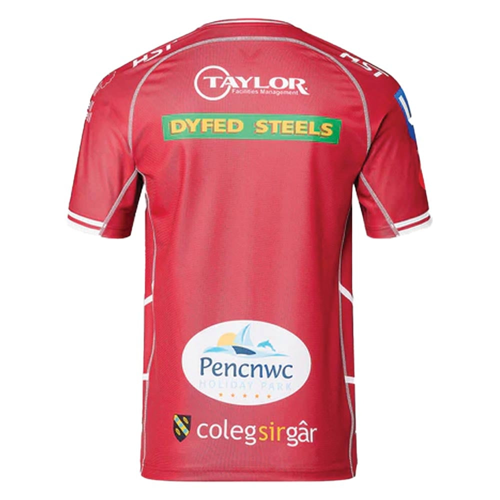 2022-2023 Scarlets Home Rugby Shirt (Kids) Product - Football Shirts Castore   