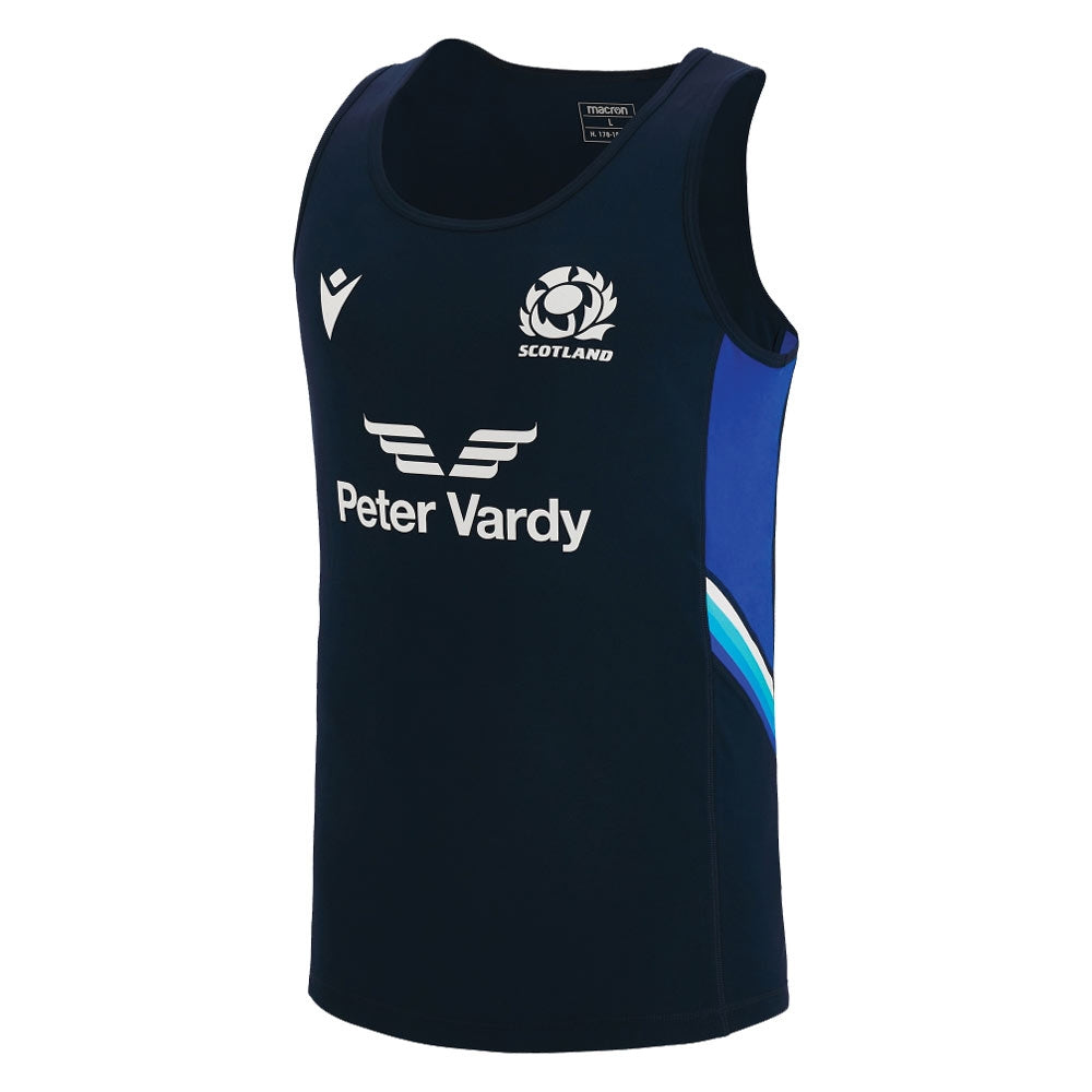 2022-2023 Scotland Gym Training Singlet (Navy) (Your Name)