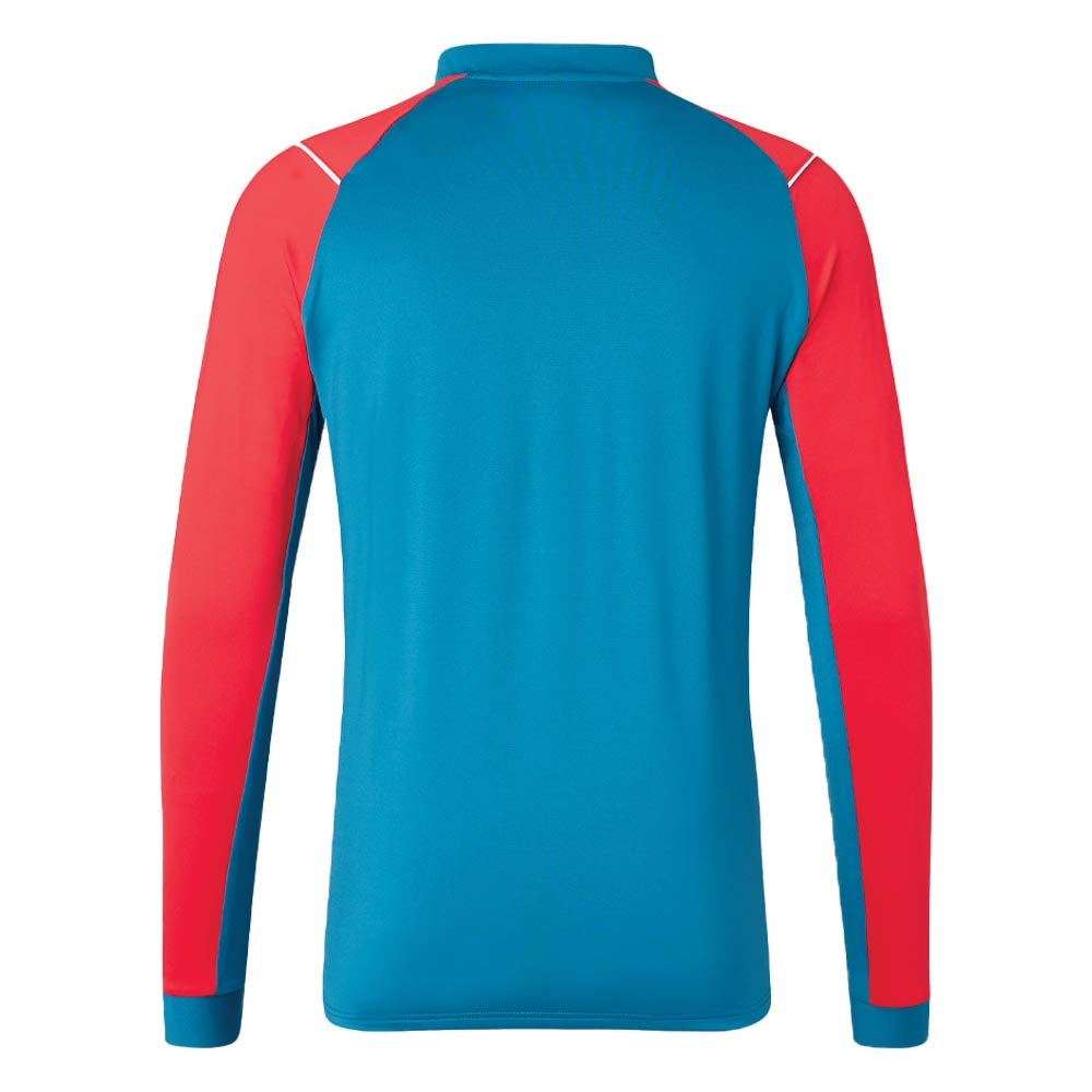 2022-2023 Scarlets Quarter Zip Midlayer (Blue) Product - Training Tops Castore   