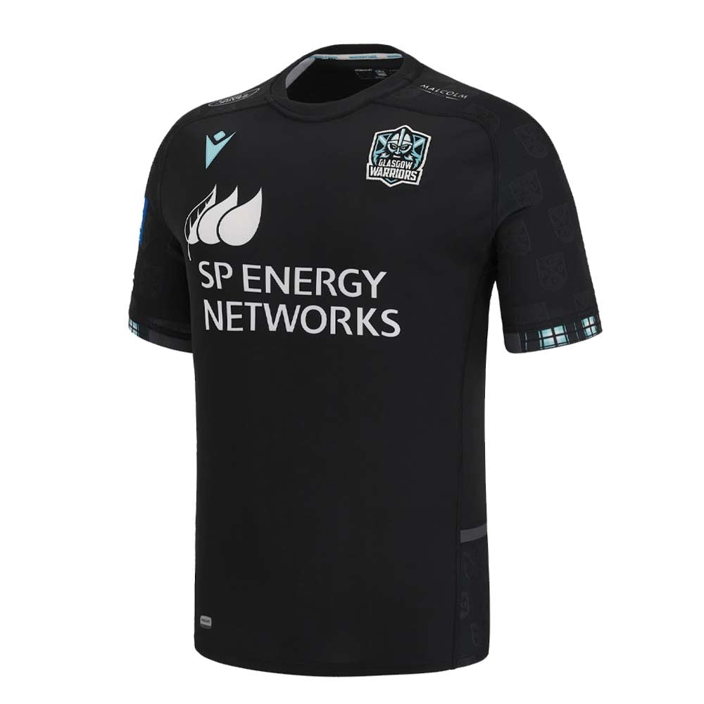 2022-2023 Glasgow Warriors Rugby Home Shirt (Kids) Product - Football Shirts Macron   