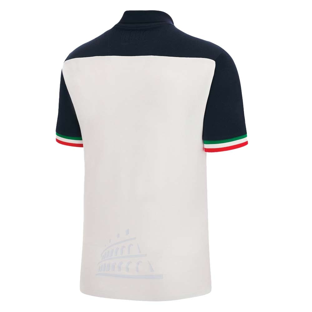 2022-2023 Italy Rugby Away Cotton Replica Shirt Product - Football Shirts Macron   