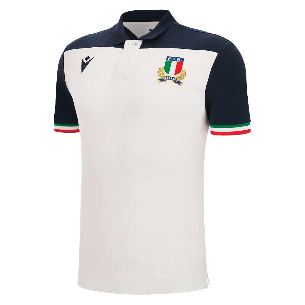 2022-2023 Italy Rugby Away Cotton Replica Shirt Product - Football Shirts Macron   