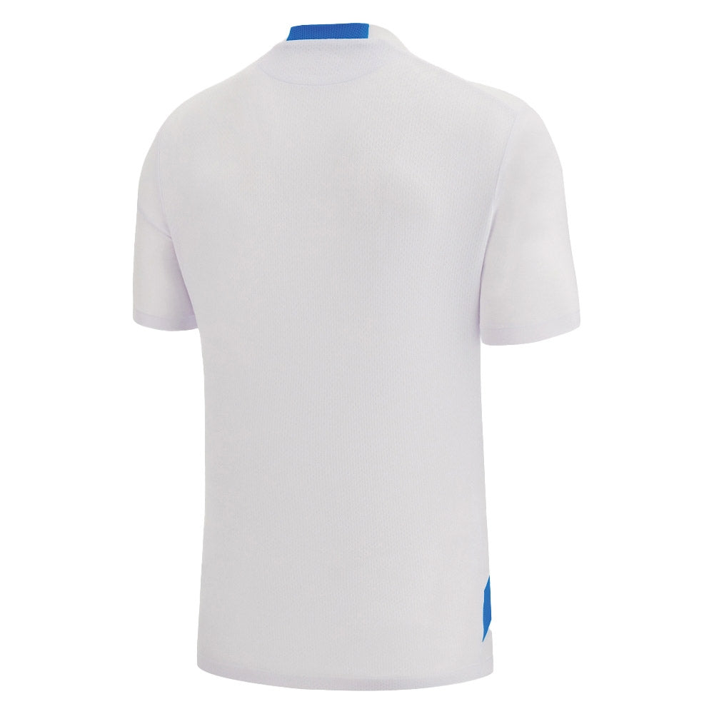 2022-2023 Italy Rugby Training T-Shirt (White) Product - Training Shirts Macron   