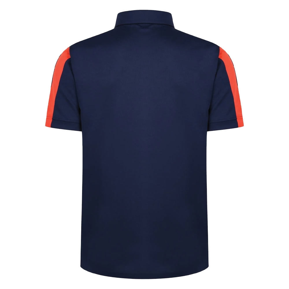 2022-2023 Saracens Travel Media Polo (Navy) Product - Polo Shirts Castore   